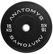 Anatomy Black Rubber Bumper weight Plates