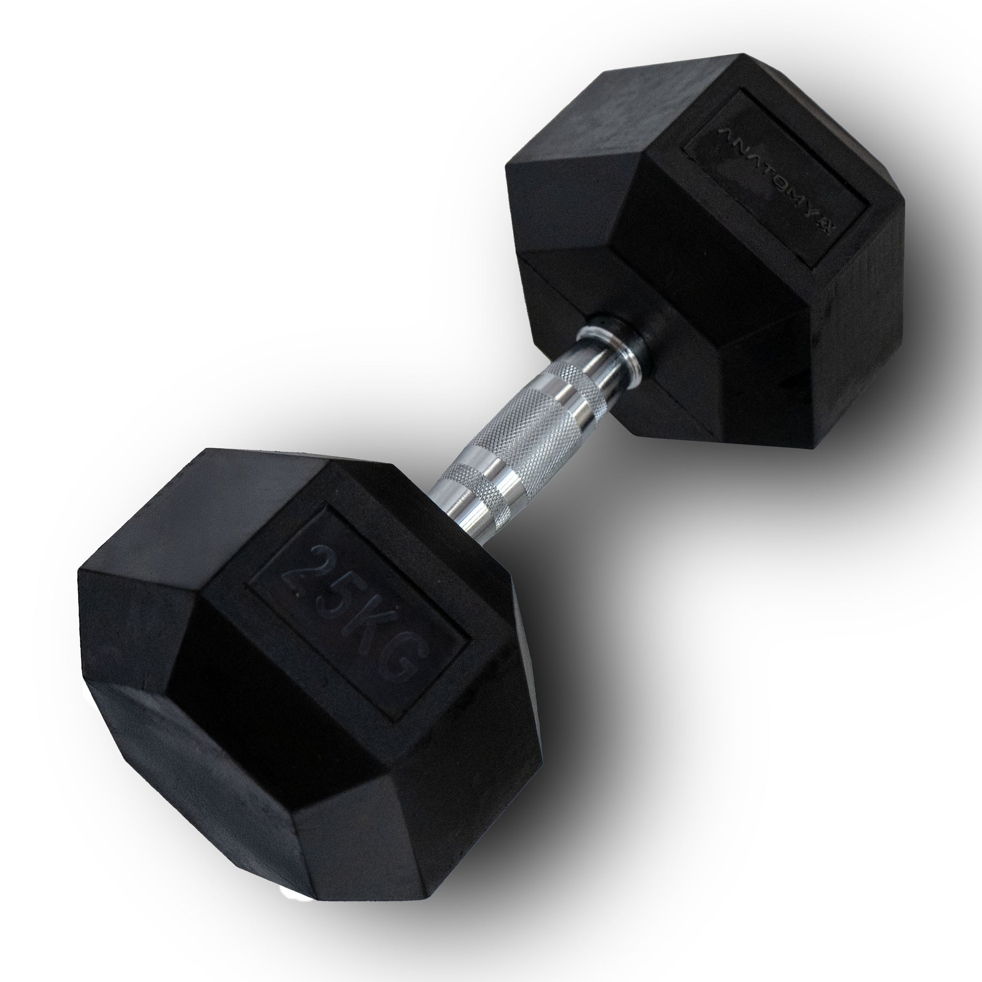 Anatomy Hex rubber coated dumbbell