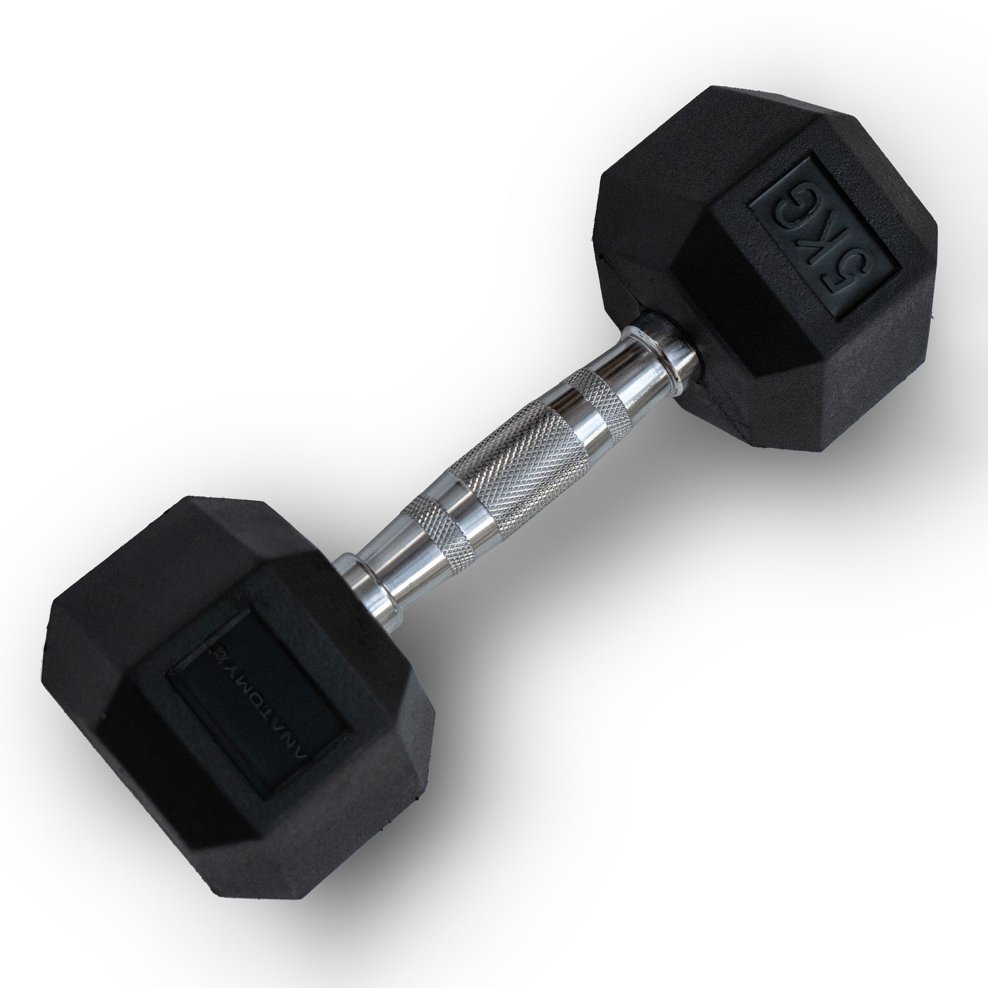 Anatomy Hex rubber coated dumbbell