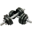 TA Sport Black Barbell and Dumbbell Set with Carry Case | 50 Kg