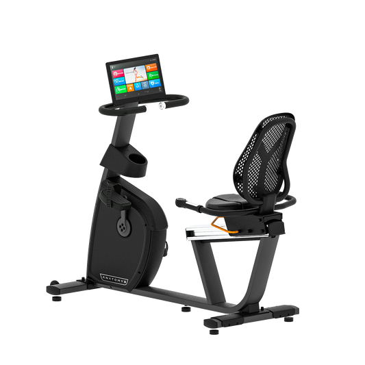 Anatomy Recumbent Bike Touch screen monitor