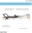 Align-Pilates C8-S Pro Pilates Reformer with Half Cadillac