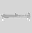 Align-Pilates C8-S Pro Pilates Reformer with Half Cadillac