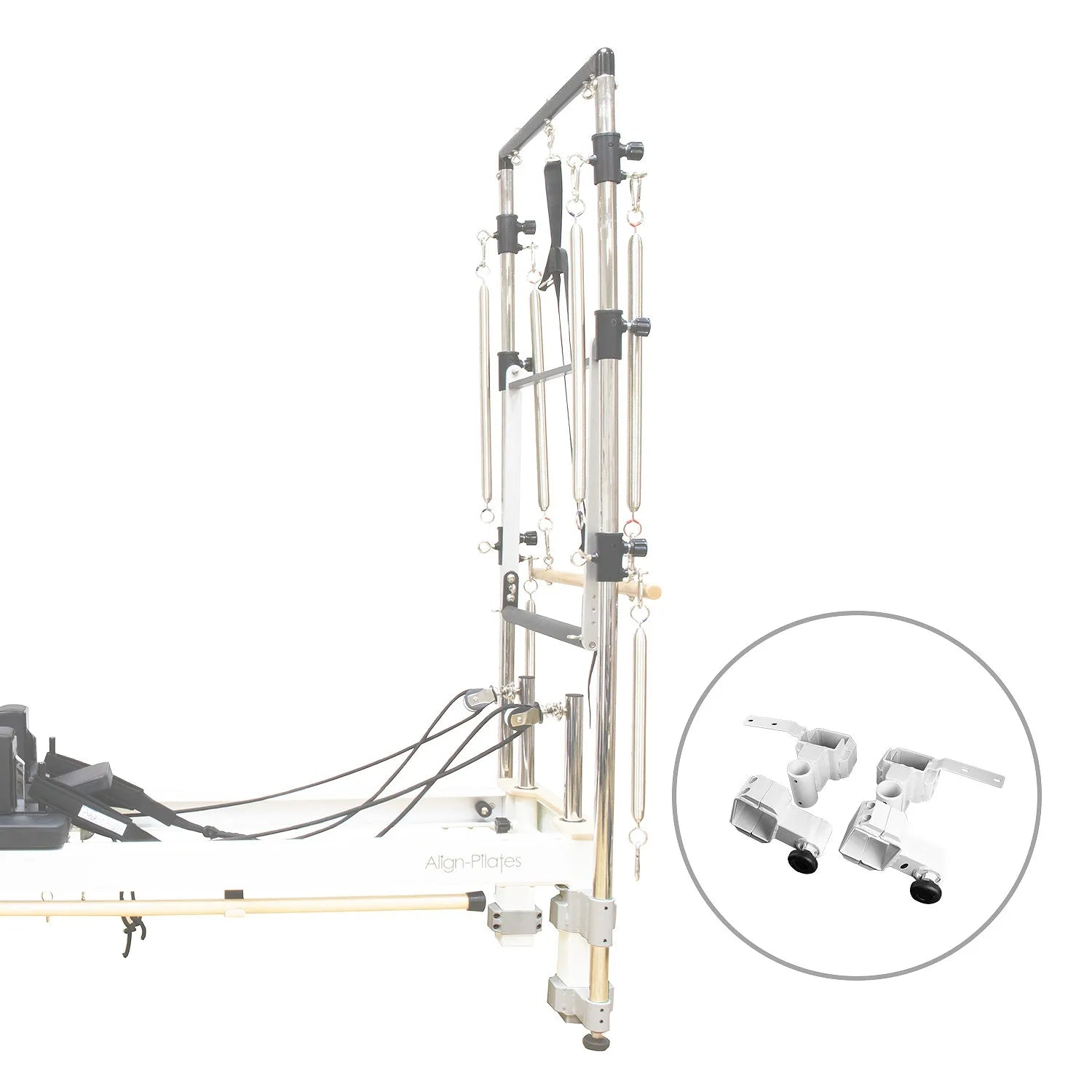 Align-Pilates C8-S Pro Pilates Reformer with Half Cadillac