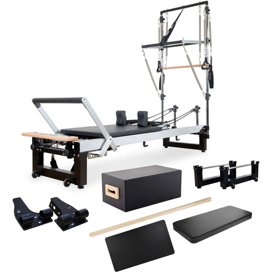 Align-Pilates A8-Pro Pilates With Half Cadillac Reformer Bundle