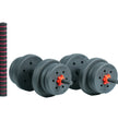 Axox Fitness 20 Kg Vinyl 2 in 1 Weight Set