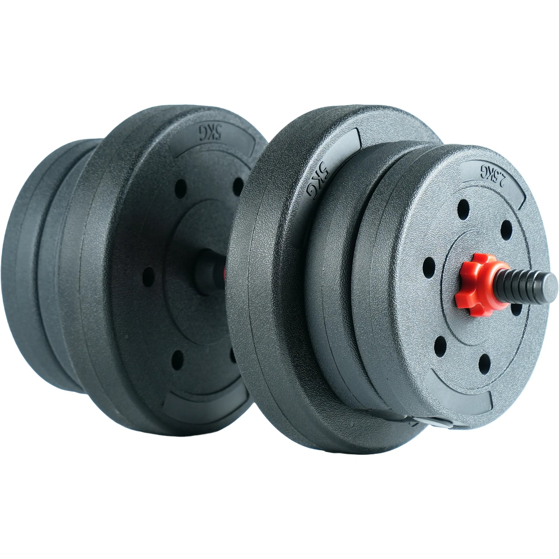 Axox Fitness 40 Kg Vinyl 2 in 1 Weight Set