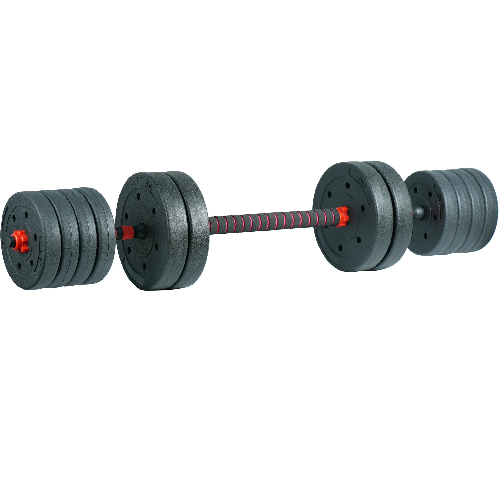 Axox Fitness 40 Kg Vinyl 2 in 1 Weight Set