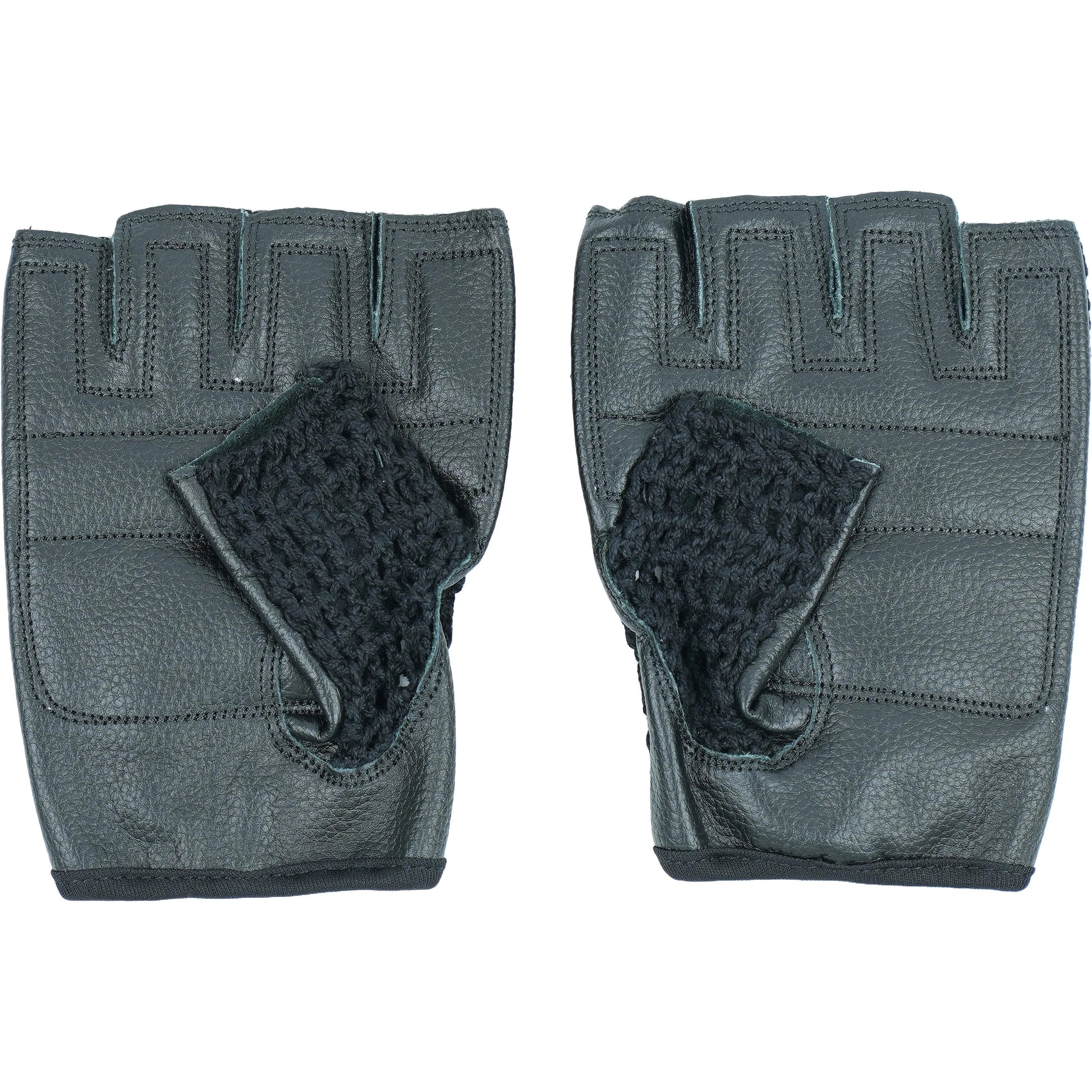 Axox Fitness Leather Fitness Gloves | Black